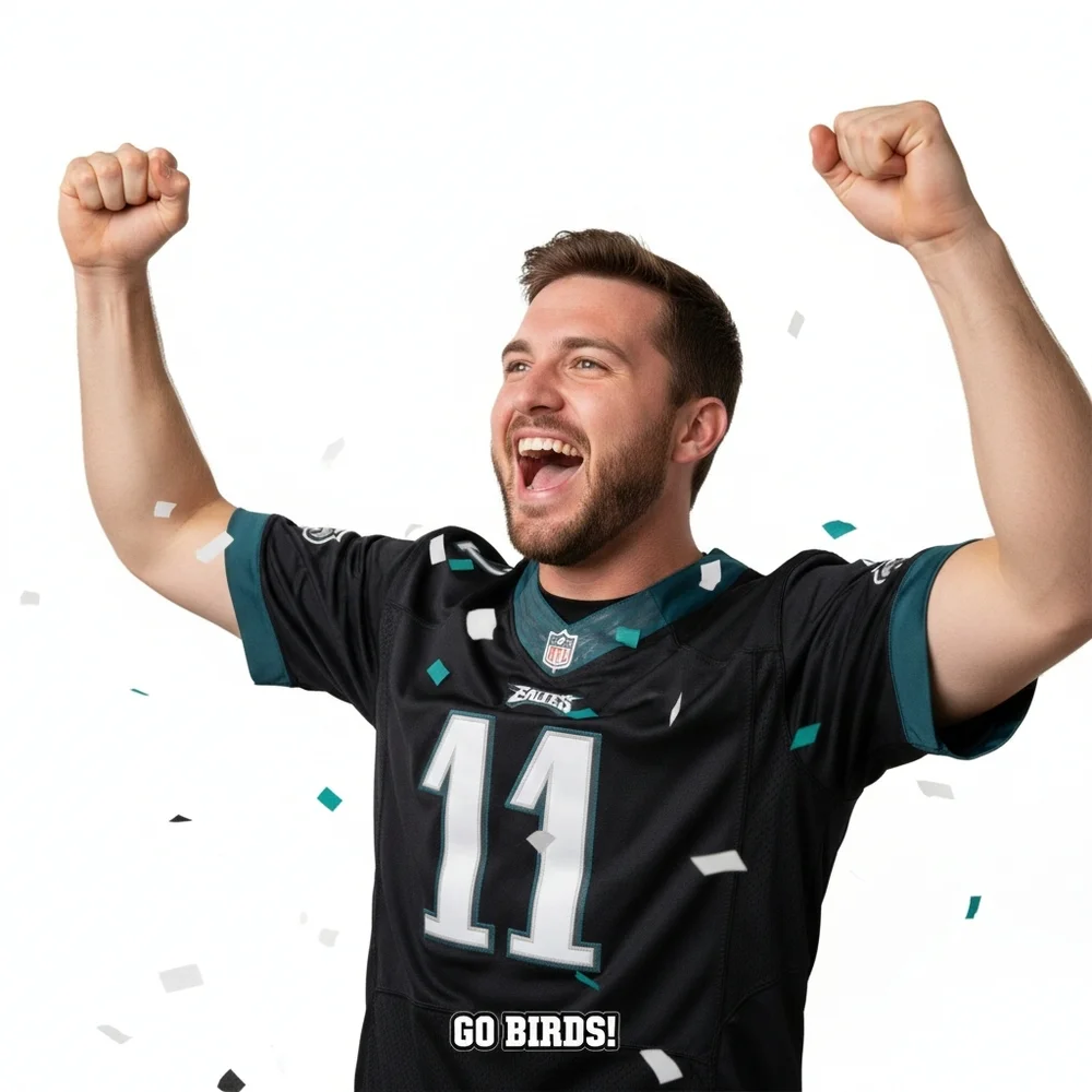 Nike On Field Philadelphia Eagles Carson Wentz Stitched Jersey Men's 2XL (56)